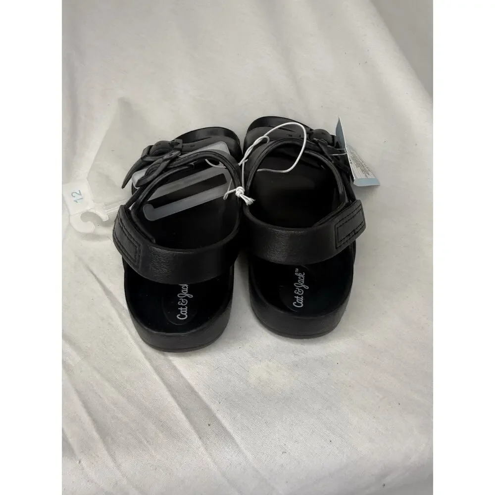 Cat & Jack Toddler Ade Blown EVA Sandals, 12T, NWT